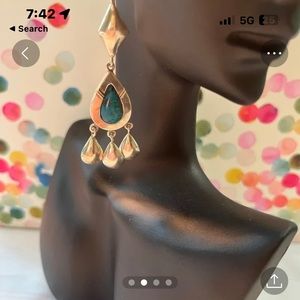 Sundance torquoise and sterling Earrings.